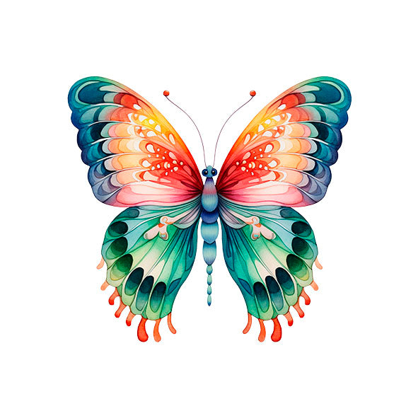 Bügelbild Schmetterling 1