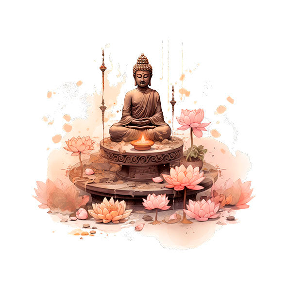 Bügelbild Meditation 1