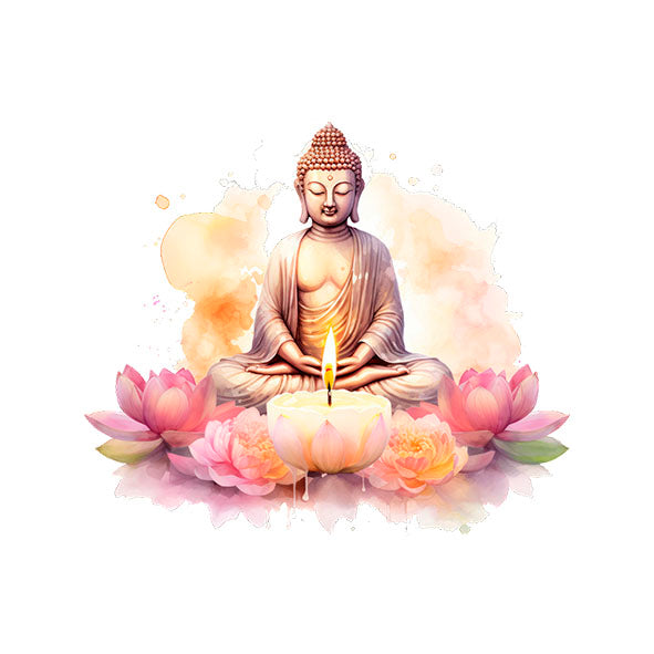 Bügelbild Meditation 2