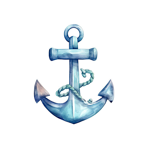 Bügelbild Anker 1
