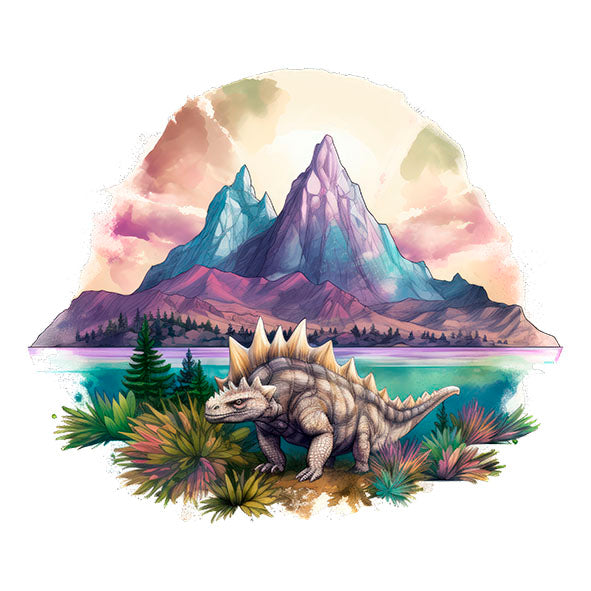 Bügelbild Dino Welt 2