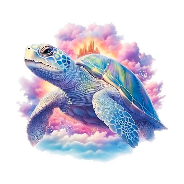 Bügelbild Schildkröte 1