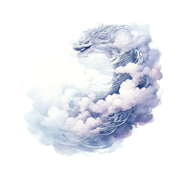 Bügelbild Drache 12