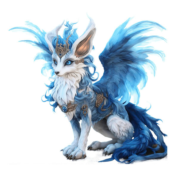 Bügelbild Fantasy Wolf 3