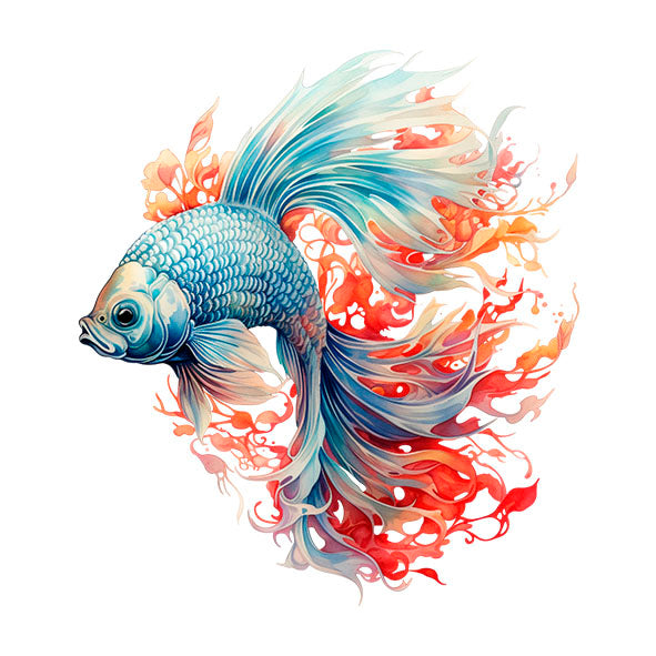 Bügelbild Unterwasserwelt 1