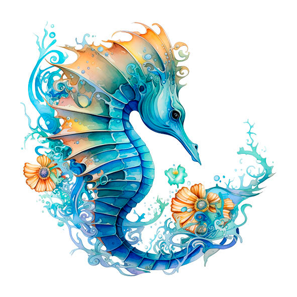 Bügelbild Unterwasserwelt 2