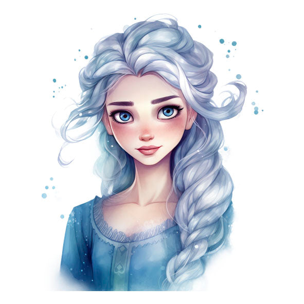 Bügelbild Prinzessin 1