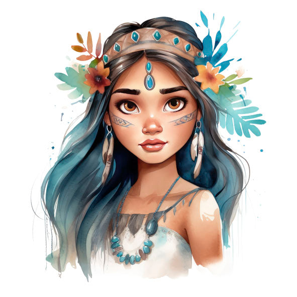 Bügelbild Prinzessin 2