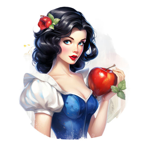 Bügelbild Prinzessin 6