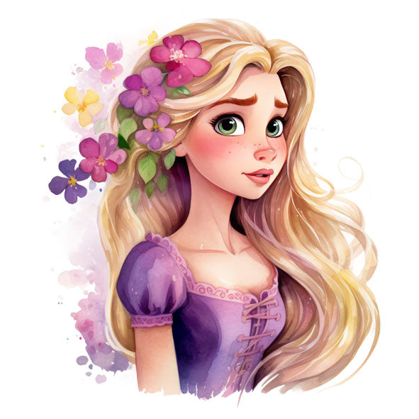 Bügelbild Prinzessin 8