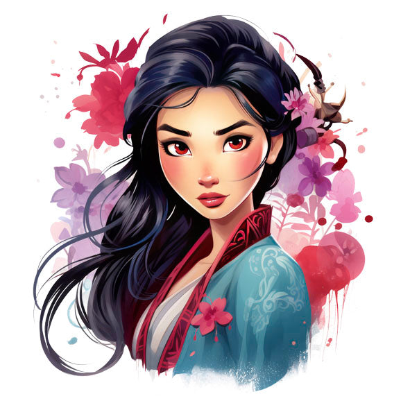 Bügelbild Prinzessin 9