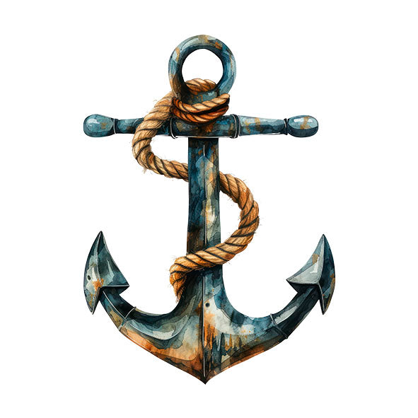 Bügelbild Anker 2