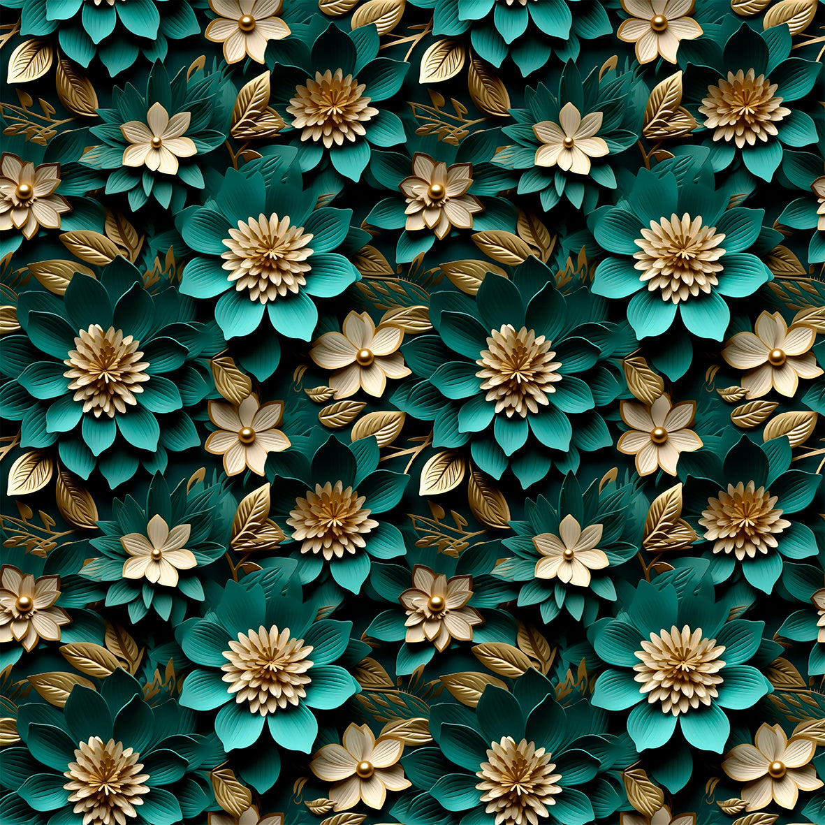 Glam Garden – Baumwollwebware | Für Taschen, Accessoires & edle Dekoprojekte