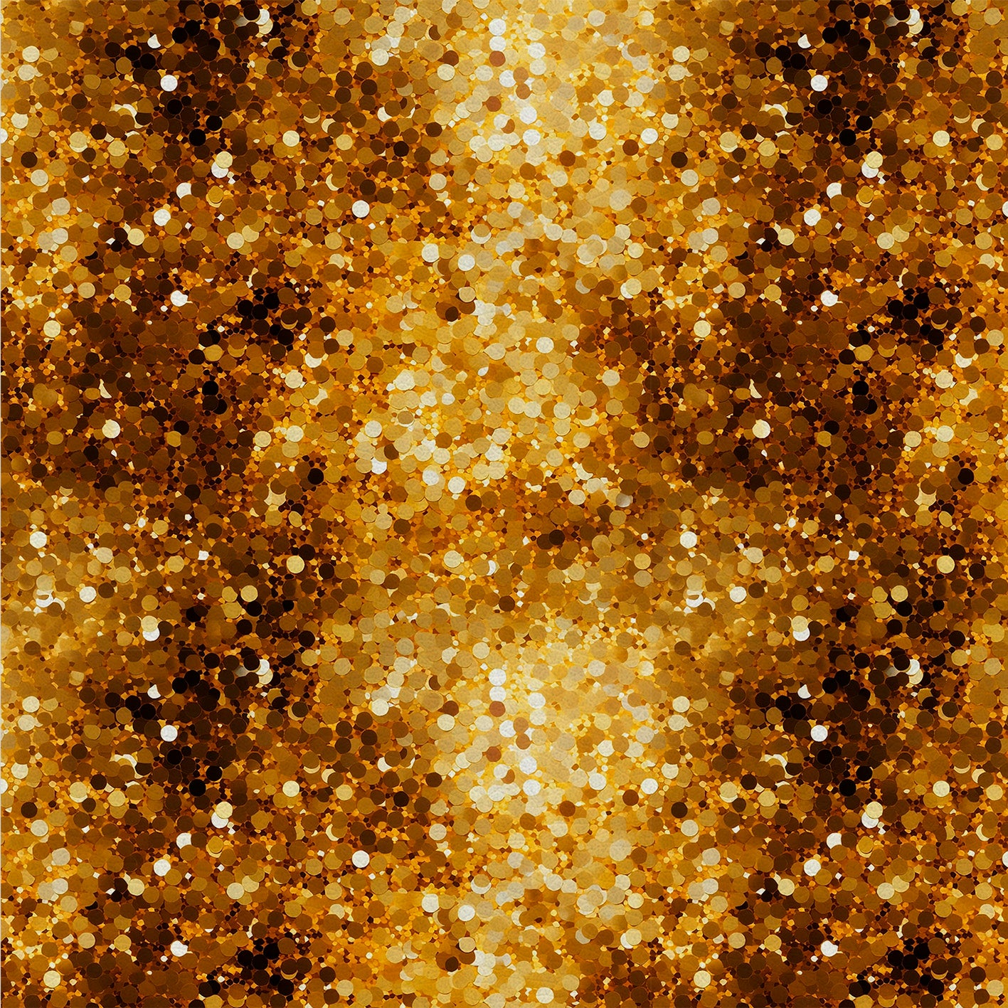 Golden Sequins – Kunstleder mit Schimmernden Pailletten in Gold