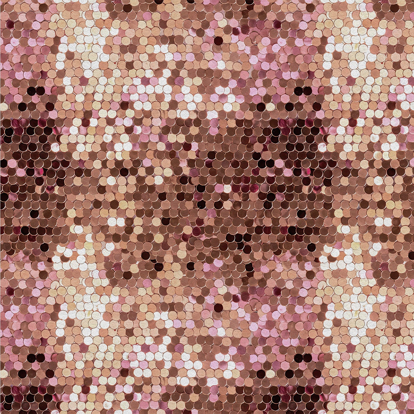 Blush Sparkle – Kunstleder mit Glänzendem Paillettenmuster in Rosa