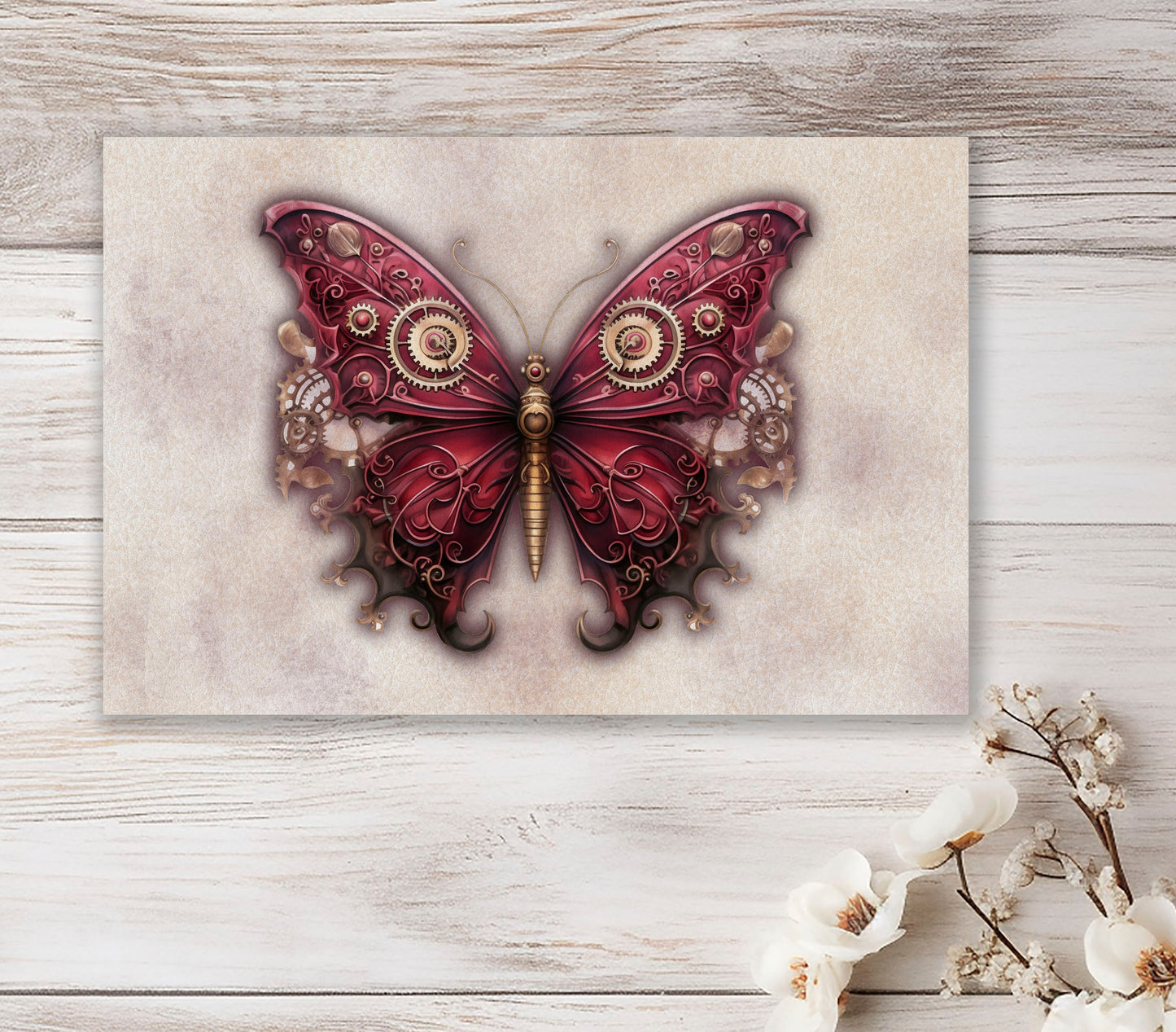 Steampunk Schmetterling