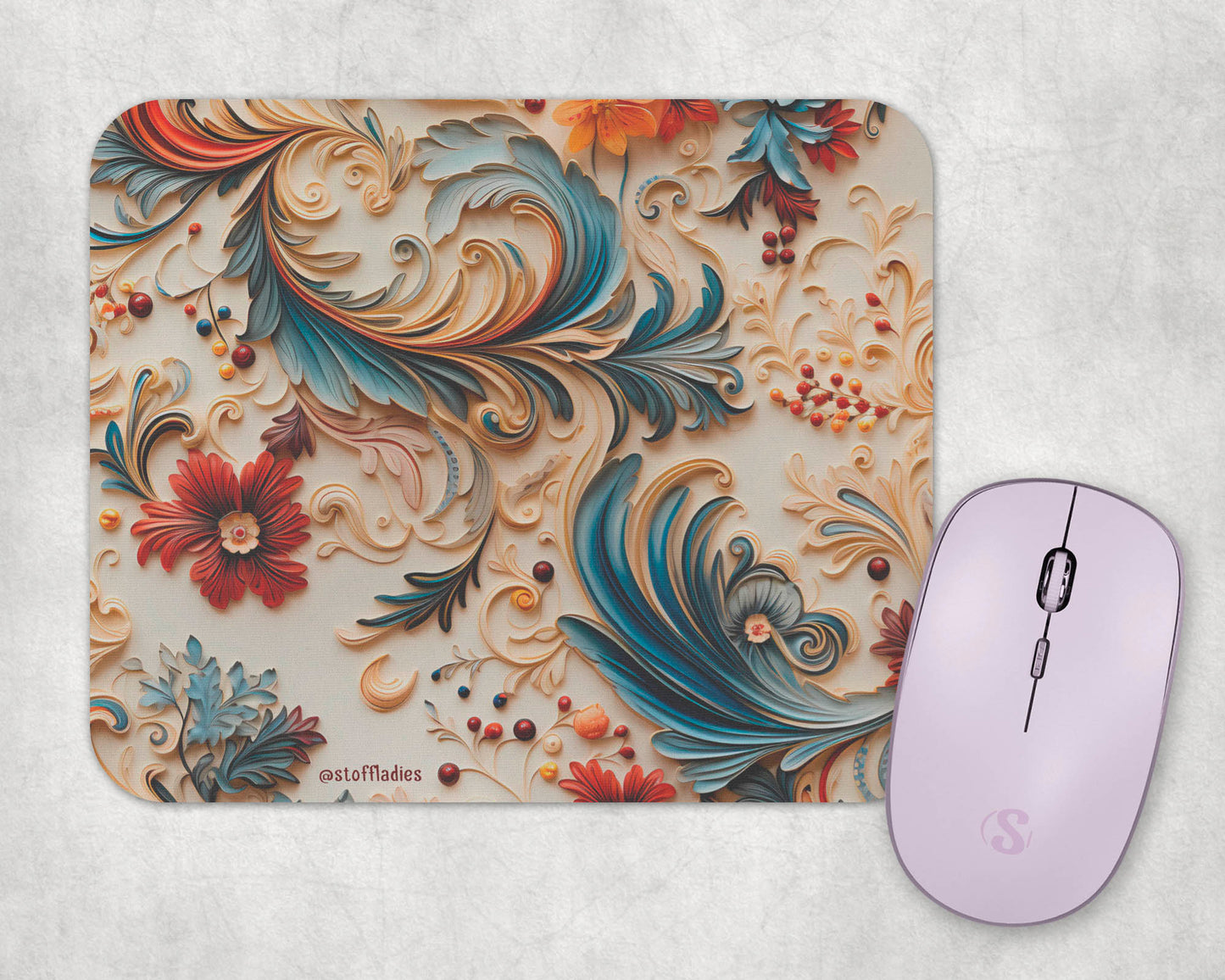Paisley Muster 2 Mousepad