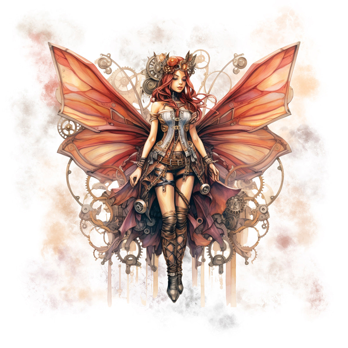 Steampunk Frau