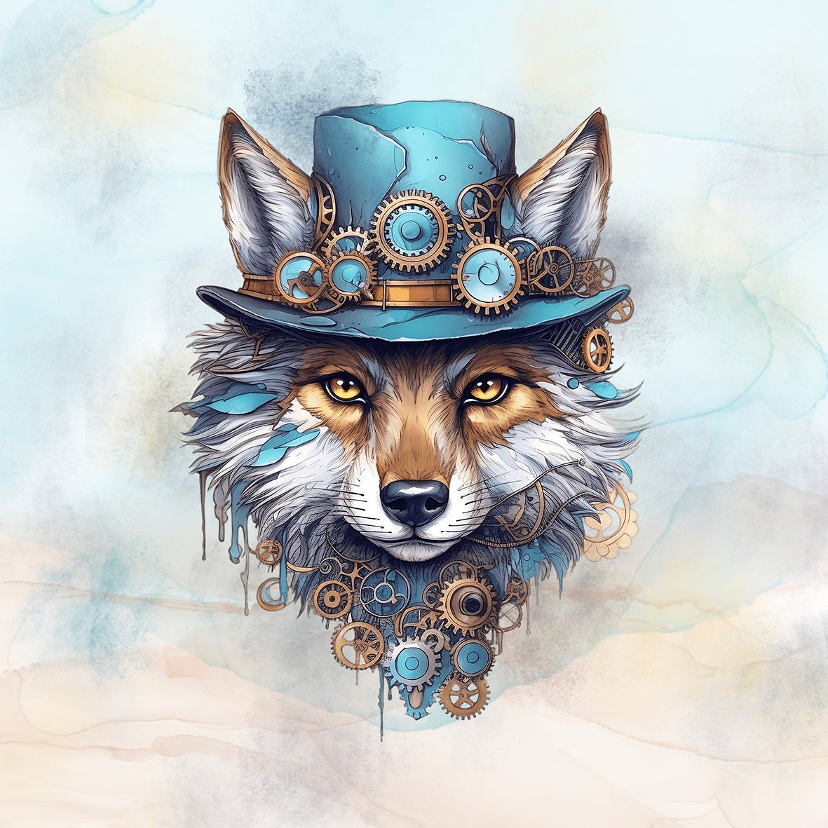 Steampunk Wolf