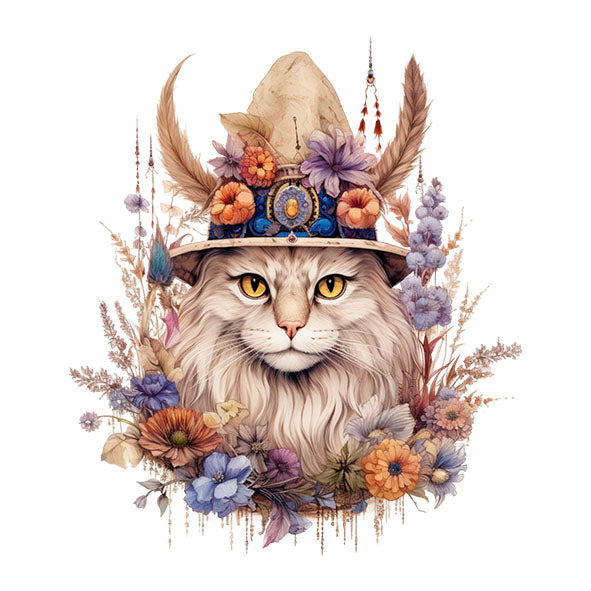 Bügelbild Katze 2