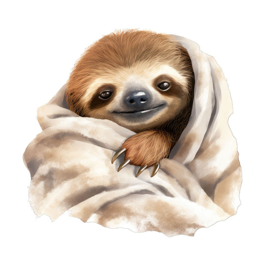 Bügelbild Faultier 2